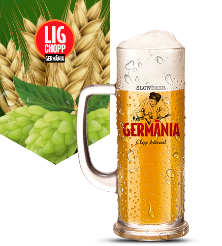 Copo cilíndrico de chopp Slow Beer