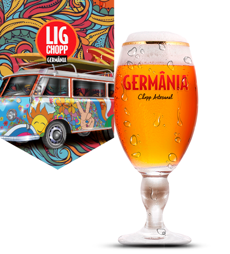Taça de chopp Amber Lager