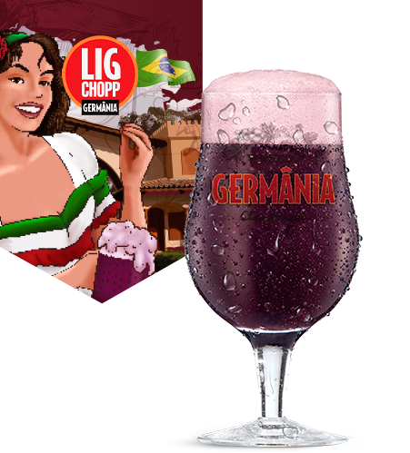 Taça de chopp Vinhedo